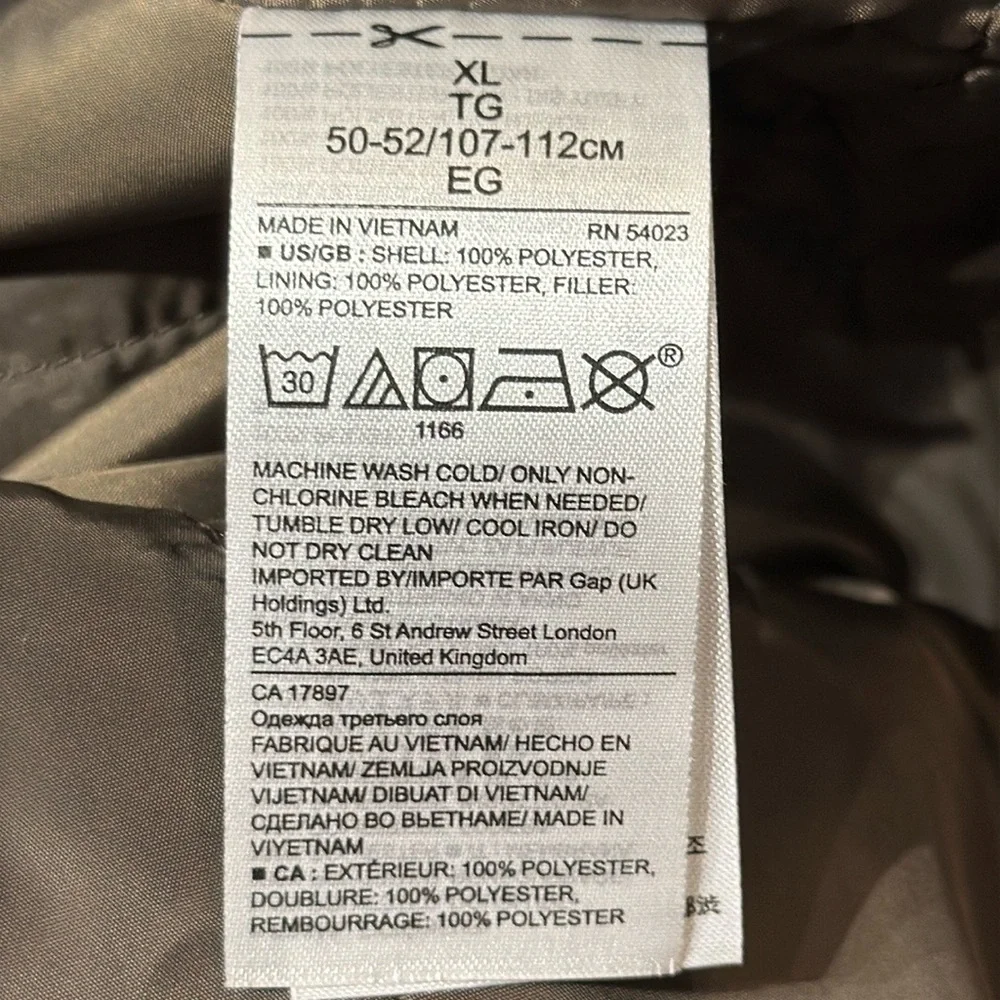Banana Republic Insulated Bomber Jacket